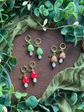 Mini Mushroom Earrings