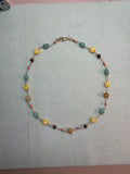 Yellow Flwr Necklace
