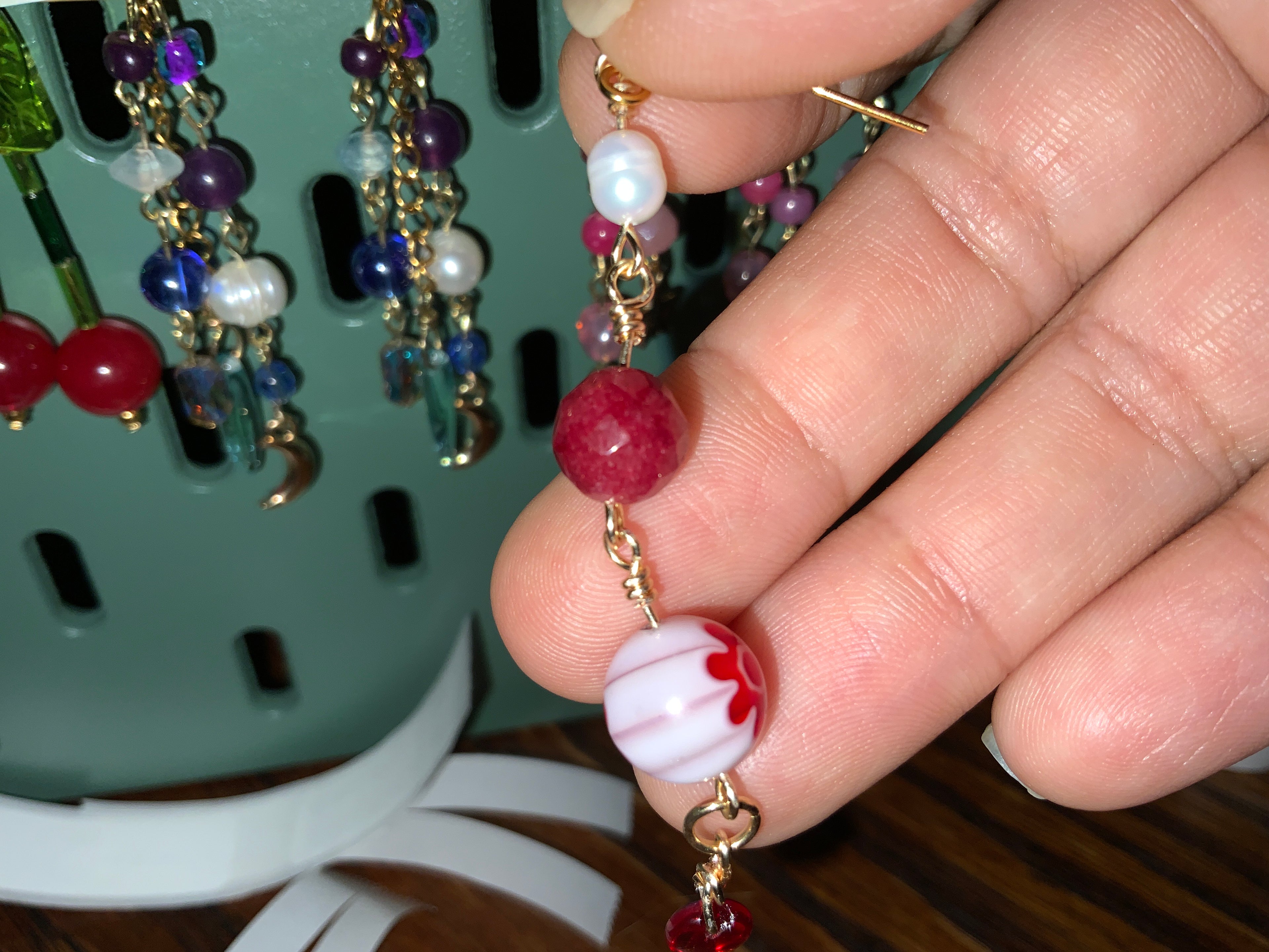 Red Earrings