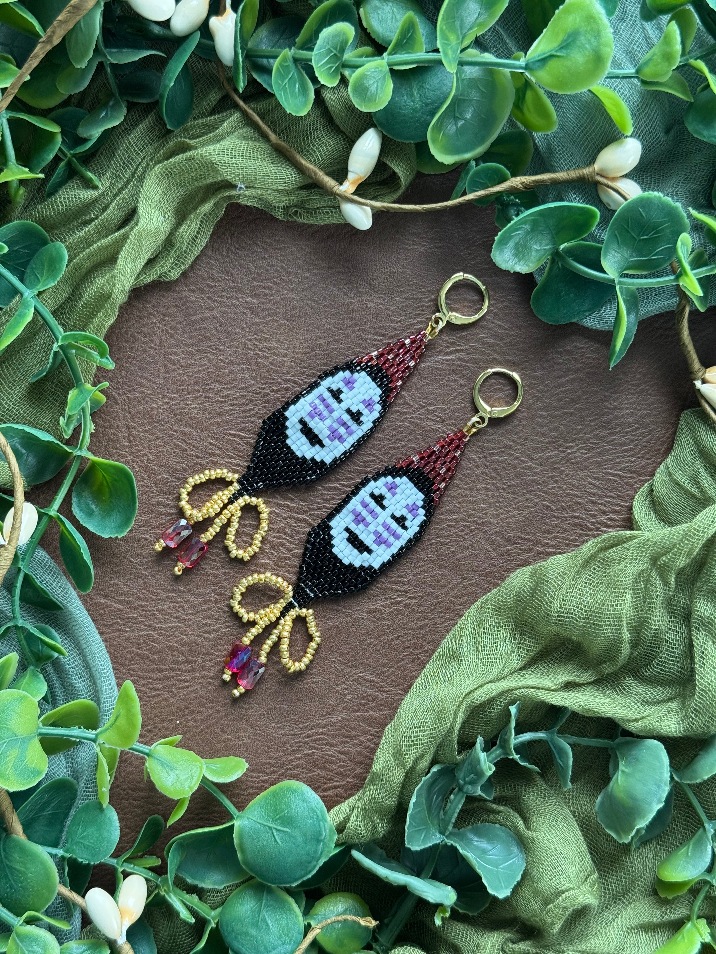 No Face Earrings