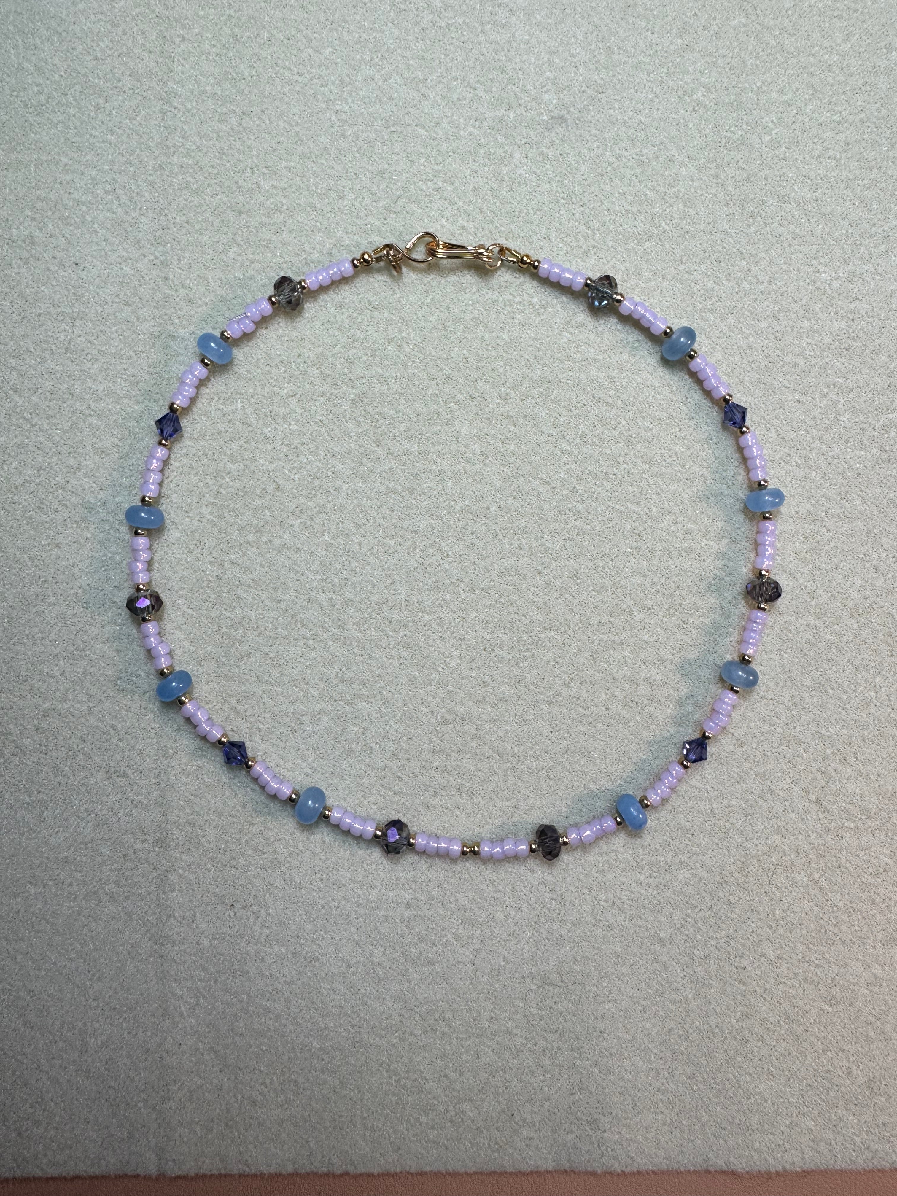 Blue Purple Necklace