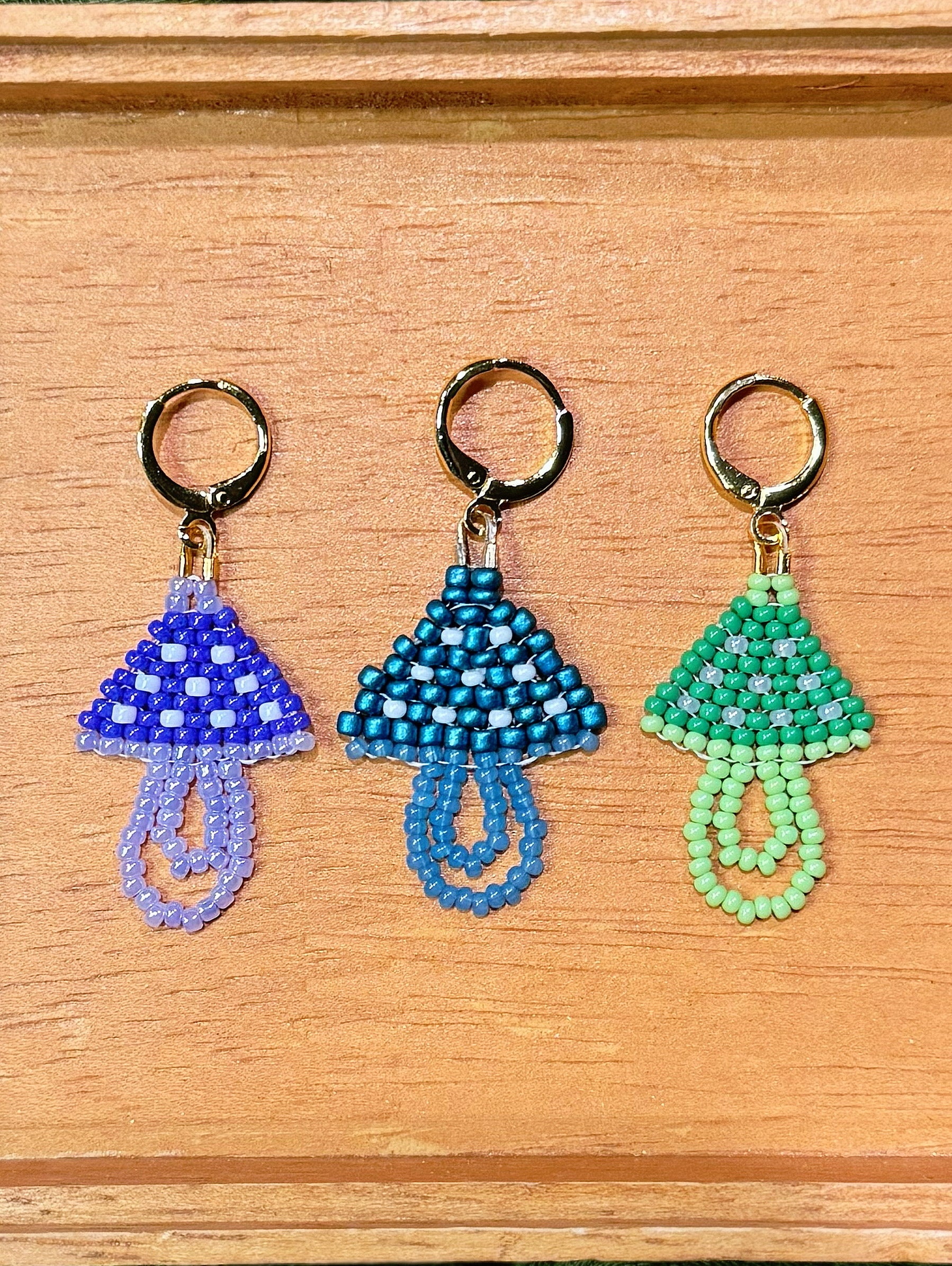 Beaded Mushrooms