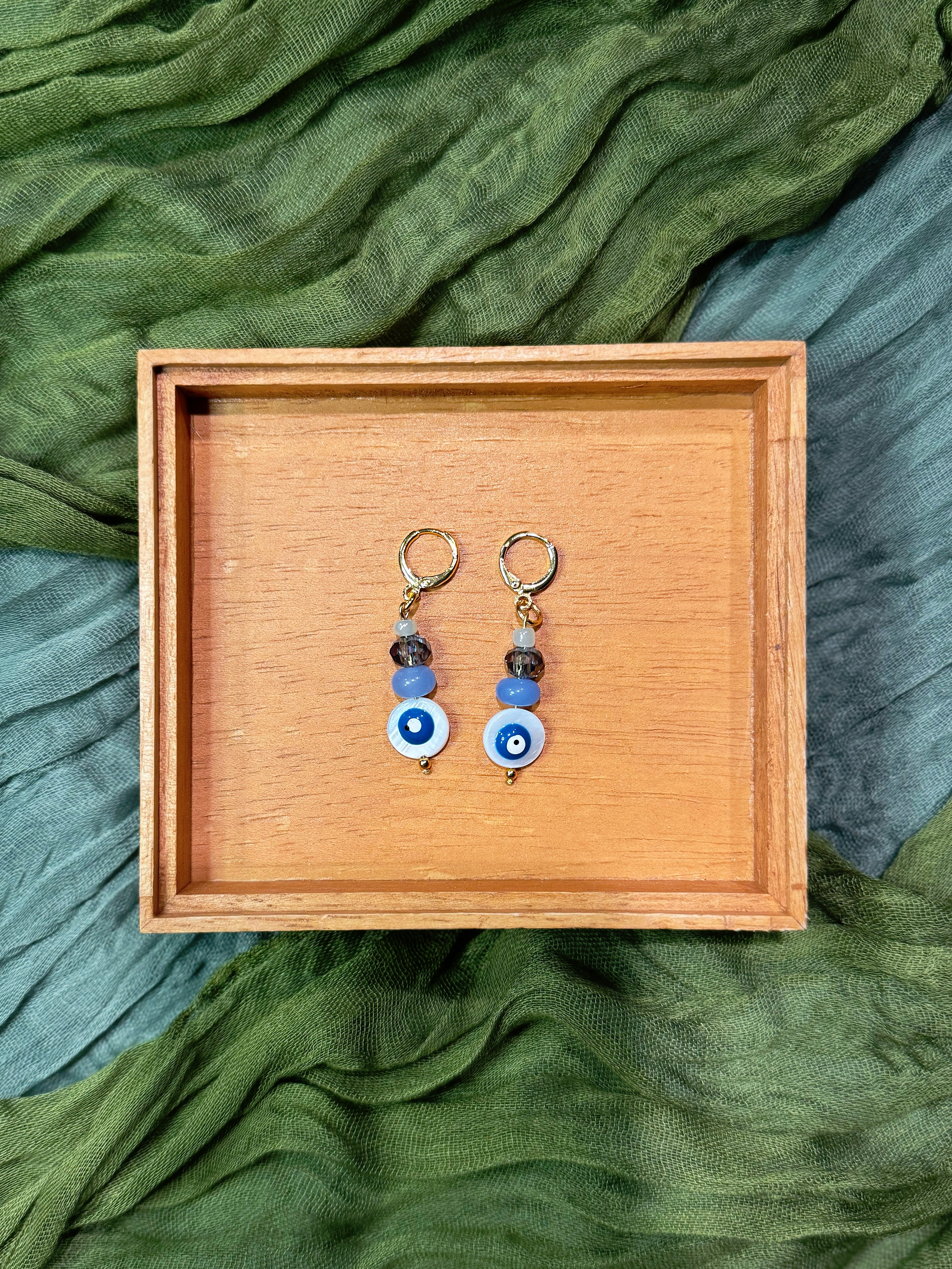 Evil Eye Dangles