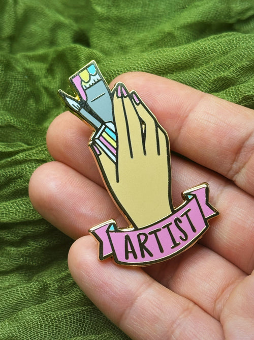 Artist Enamel Pin