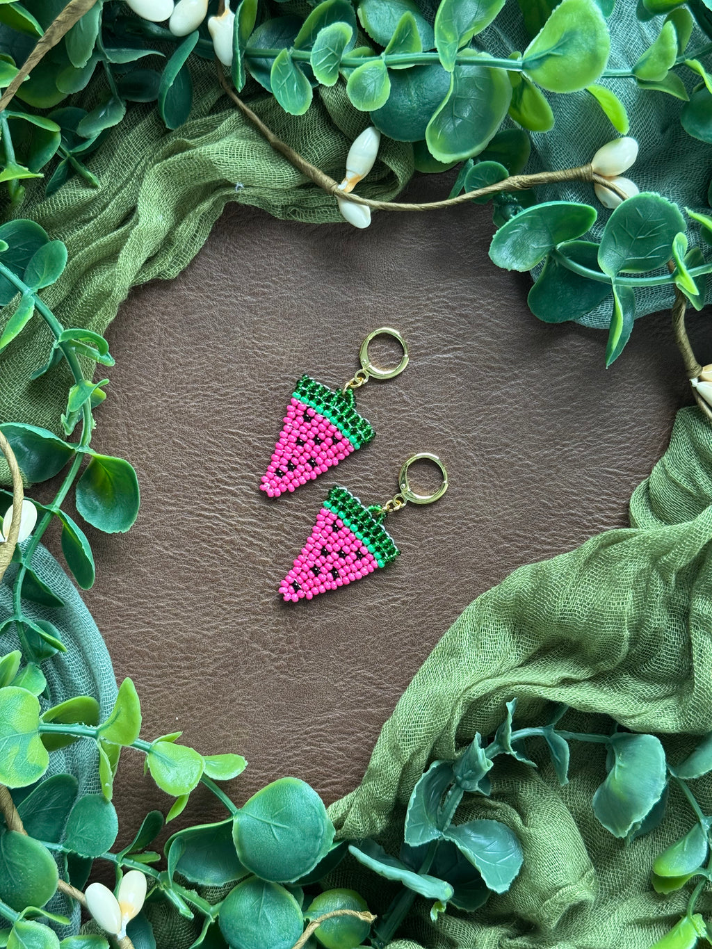 Watermelon Earrings
