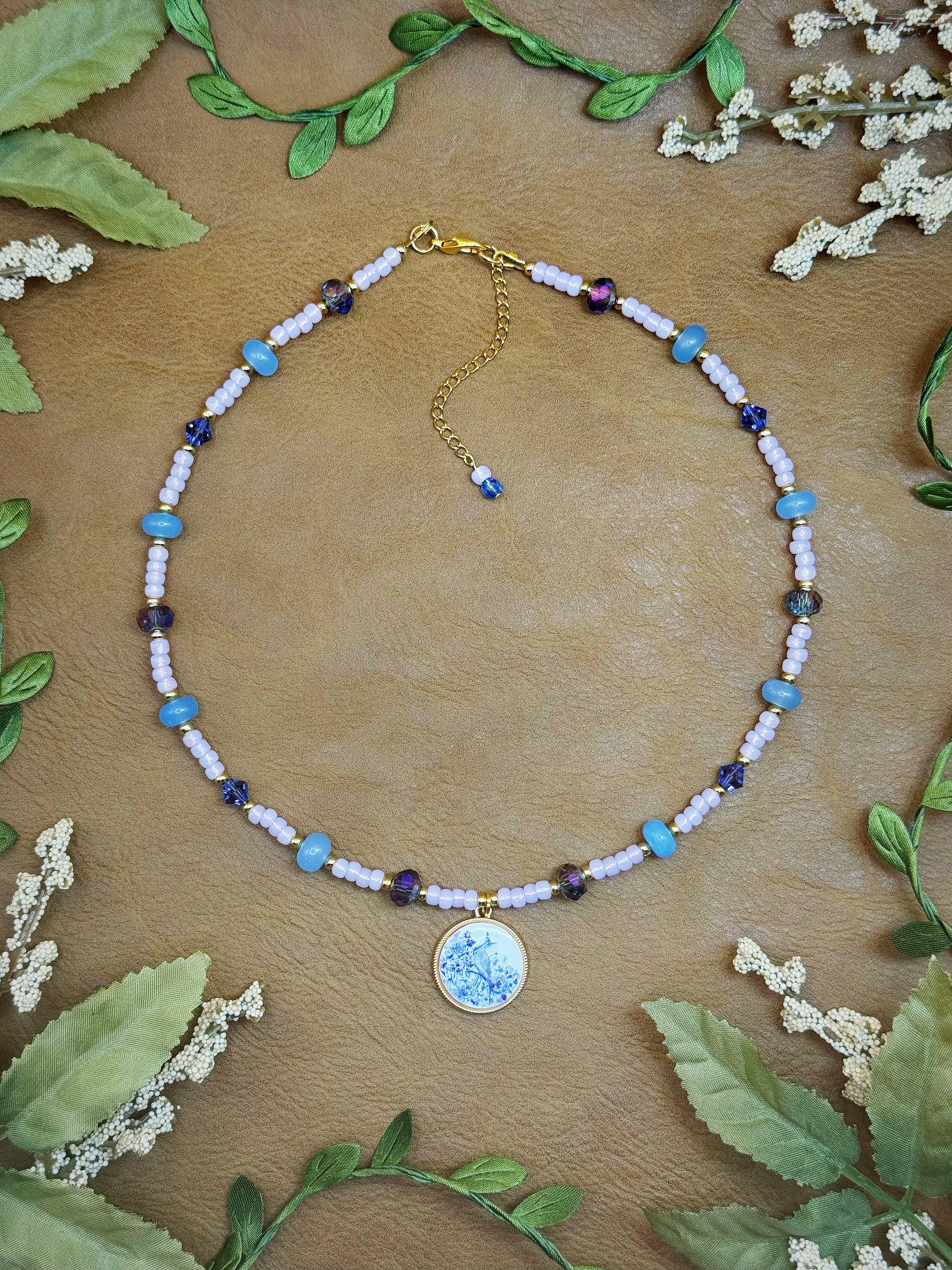 Lilac Sea Necklace