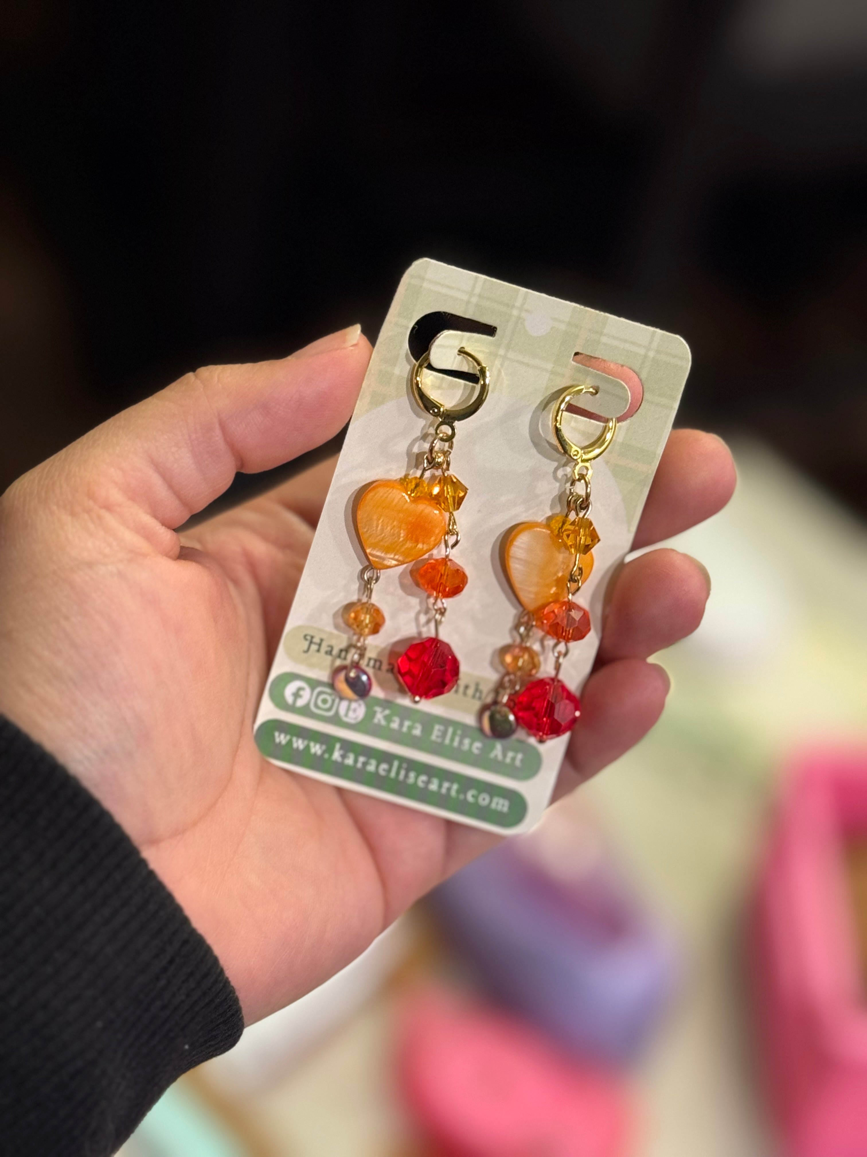 Warm Heart Earrings